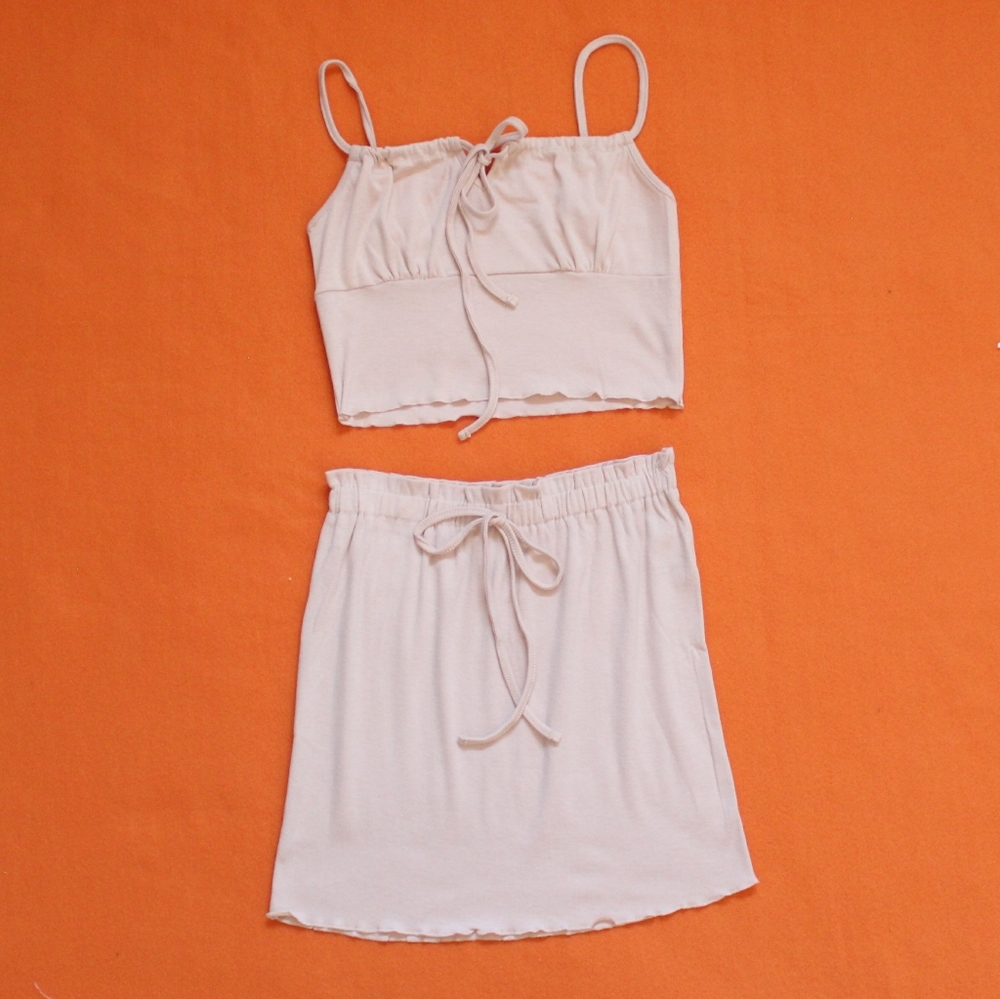 Corset Skirt Set